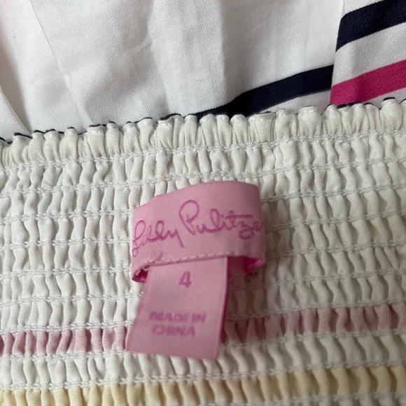 Lilly Pulitzer Strapless Colors Sundress size 4 - Picture 3 of 13